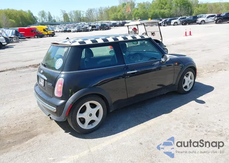 2003 Mini Cooper z USA, uszkodzony, nr VIN WMWRC33463TC41773